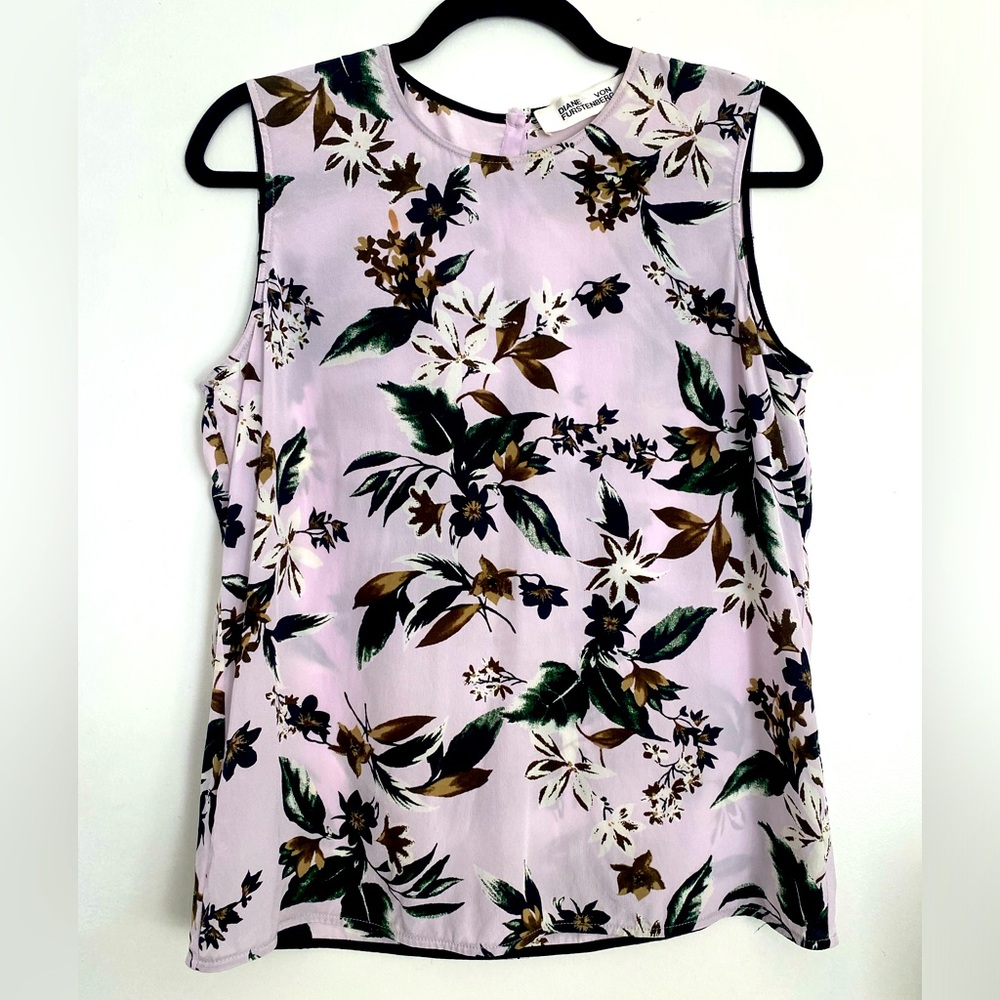 ✨ DIANE VON FURSTENBERG silk top